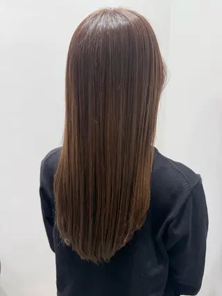 ロング クスノキ ヤスタカのヘアスタイル