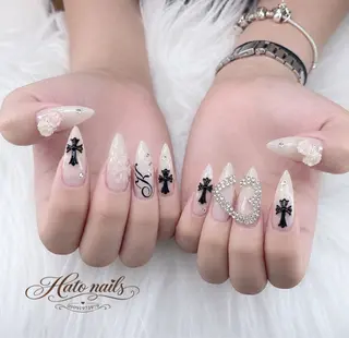 ロング Hato Nailsのネイルデザイン