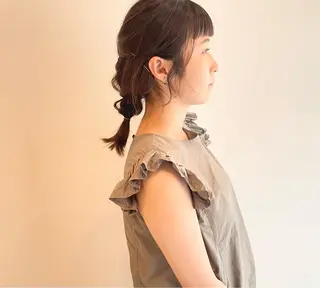 セミロング マンツーマン 🌿大野千尋のヘアスタイル