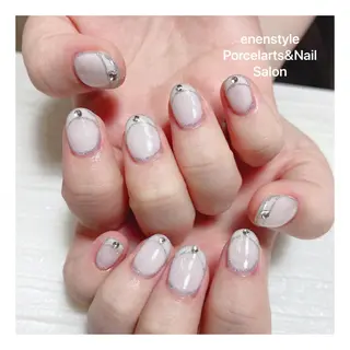 ミディアム ネイル 🐾enen style 🐾のネイルデザイン