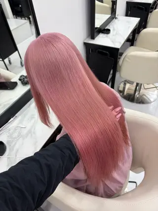 ロング 新宿/ハイトーン /エクステゆきののヘアスタイル