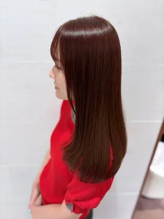 ロング 伊藤 アユミのヘアスタイル