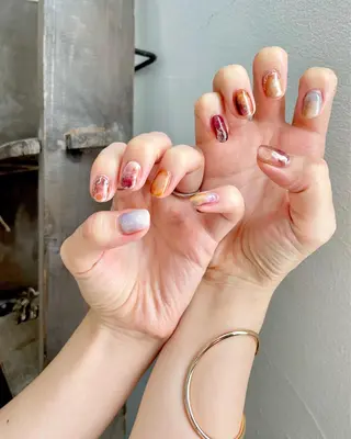 ネイル 甲斐市自宅サロン 🧸prunelleのネイルデザイン