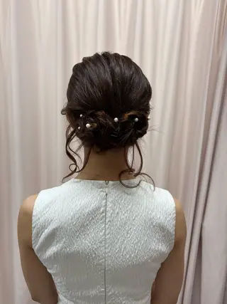 ヘアアレンジ ヘアサロン ミカヅキのヘアスタイル