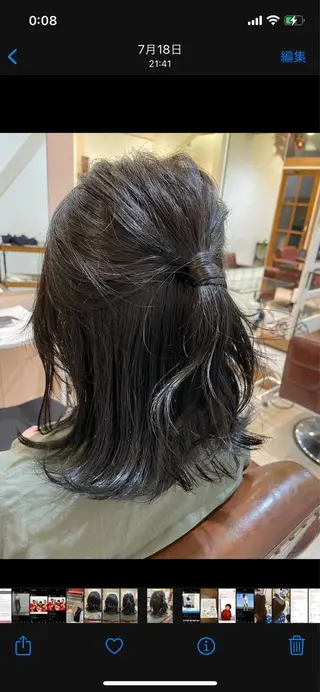 カラー 川上有海 🦋透明感カラー🦋のヘアスタイル