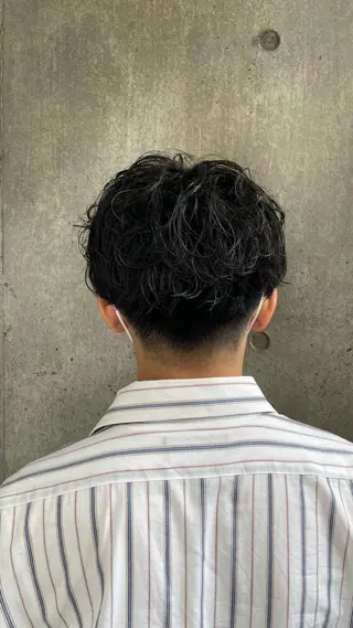 メンズ もりたみかこ 美容師お休み中のヘアスタイル