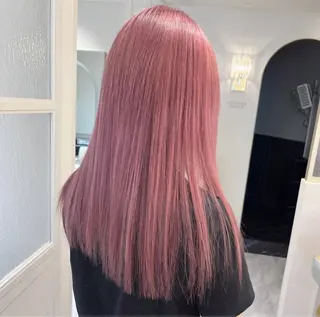 ロング fuwari 美白ショコラカラーのヘアスタイル
