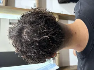 ショート パーマ メンズ パーマPrivate SalonNoa名駅のヘアスタイル