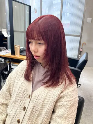 ミディアム カラー 🫧透明感カラー🫧 OIKAWAのヘアスタイル