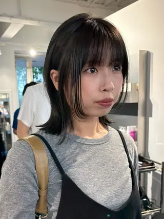 ミディアム カラー 村田 りょうやのヘアスタイル