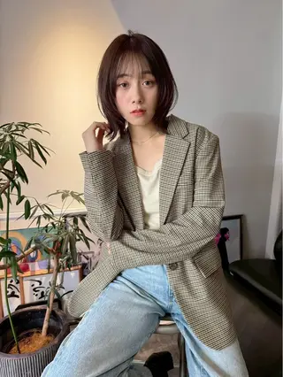 ショート カラー IPPO 下北沢のヘアスタイル