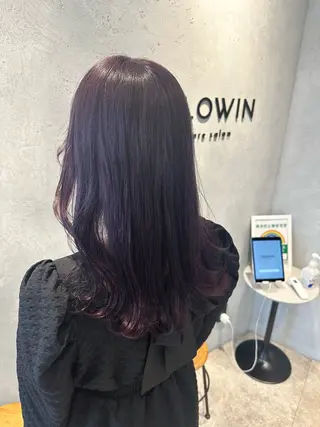 ロング カラー ヘアアレンジ ダブルカラー｜ なおき｜池袋美容師のヘアスタイル