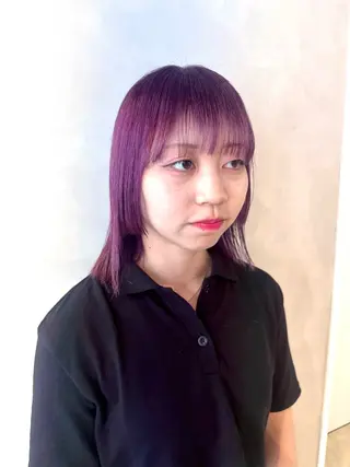 ショート カラー デザインカラー/パー マ🦖外岡咲希🦖のヘアスタイル