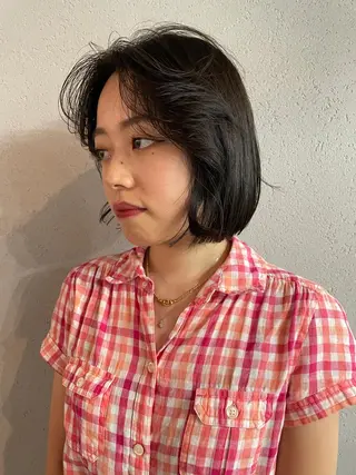 ショート 吉田一輝 外国人パーマのヘアスタイル
