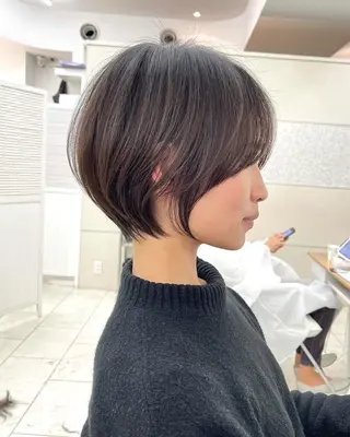 ショート カラー mina🪐立川駅/ 無料ショートカットのヘアスタイル