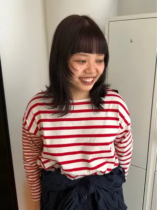 セミロング 透明感カラー /sayakaのヘアスタイル
