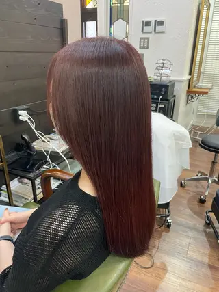 ロング 下林 雅明のヘアスタイル