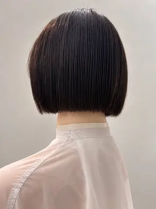 ショート 縮毛矯正/ボブ/ 表参道/naruのヘアスタイル