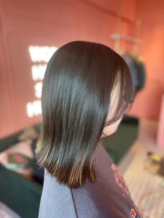 ミディアム ヘアアレンジ 渡部 彩花のヘアスタイル