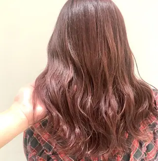 セミロング 加藤 憂のヘアスタイル