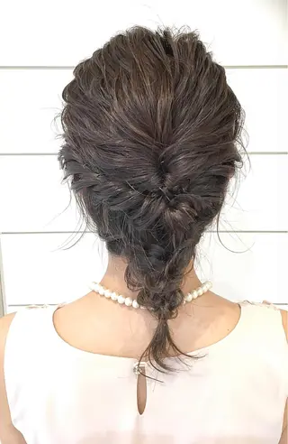 ミディアム ヘアアレンジ 🍊新宿南口🍊 ERINAのヘアスタイル