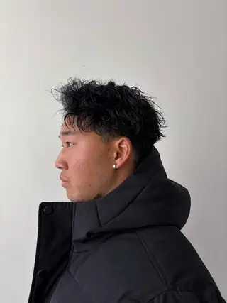ショート パーマ メンズ men's/perm colorDaijuのヘアスタイル