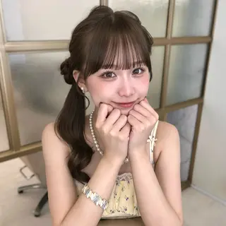 ミディアム カラー 🪞ボブ特化/顔 まわり🧸mai🎀のヘアスタイル