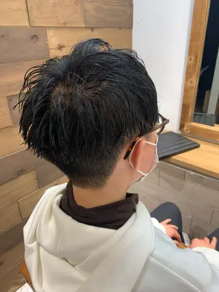 ショート メンズデザイナー Jojiのヘアスタイル