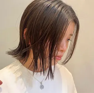 ショート 池田理紗/メンズ カット/ミニボブのヘアスタイル