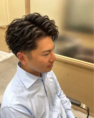 ショート メンズ 久木原 ゆりのヘアスタイル
