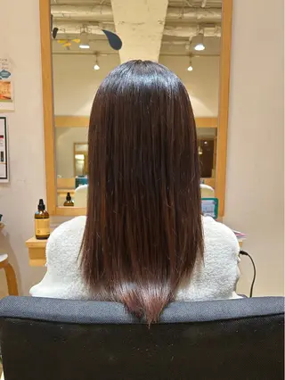 カラー 大窪 菜月のヘアスタイル