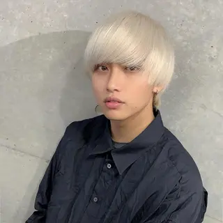 ミディアム カラー メンズ 藤井優大 店舗異動しましたのその他イメージ