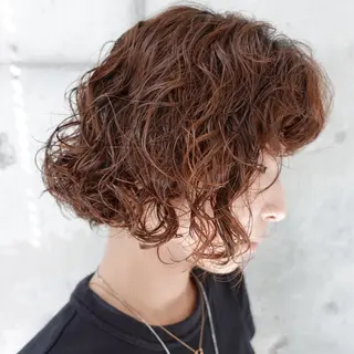 ショート パーマ ヘアアレンジ 🌐サトウ リョウ🌐のその他イメージ