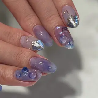 ネイル yume 🎀大人ガーリー🎀のネイルデザイン