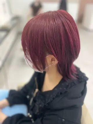 カラー N°Elune みゆきのヘアスタイル
