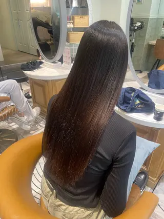 ロング 服部大地/縮毛矯正 髪質改善の達人のヘアスタイル