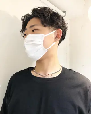 パーマ ヘアアレンジ メンズ メンズ特化✂️栗原 侑也のヘアスタイル