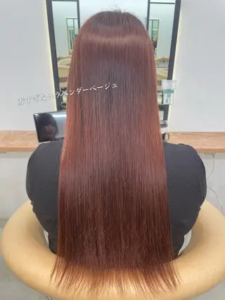 ロング レイヤーカット 瑠輝のヘアスタイル