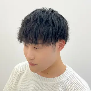 パーマ 成瀬スパイラル パーマ清水大隼のヘアスタイル