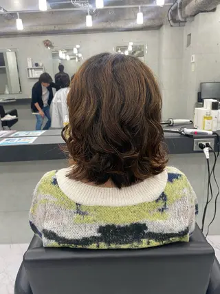 ミディアム Endearing 🌟銀座のヘアスタイル