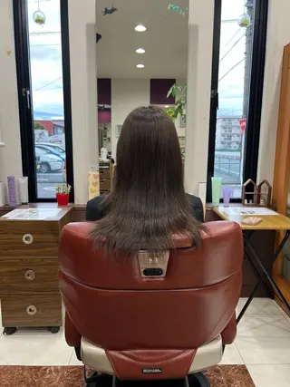 セミロング 藤田 竜成のヘアスタイル