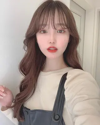 ミディアム カラー ヘアアレンジ 天神レイヤーカット No.1💖マユカのヘアスタイル