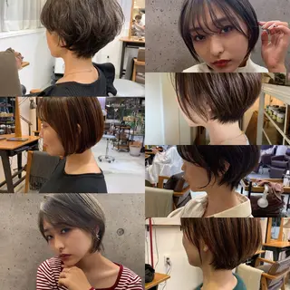 ショート SNS撮影用 髪質改善モデル募集のヘアスタイル
