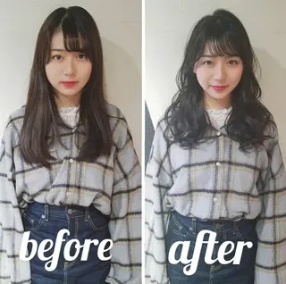 ロング [店長]カラーが好評 　小林のヘアスタイル