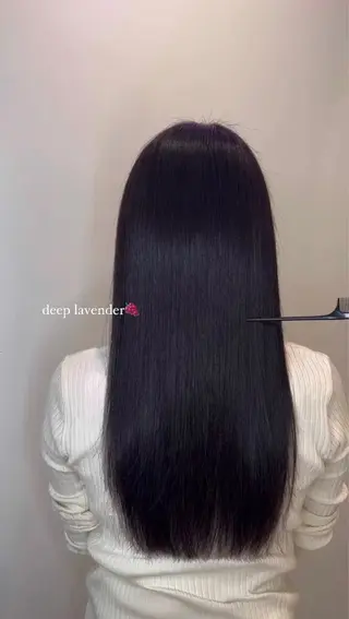ロング カラー Riho♡レイヤー/ 名駅/大人韓国ヘアのヘアスタイル