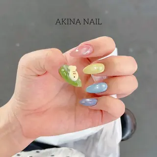 セミロング Akina Nail 亀戸のネイルデザイン