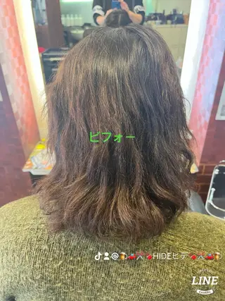 パーマ 織田 英之のヘアスタイル