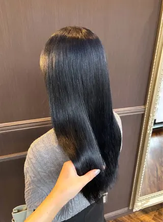 ミディアム カラー ヘアアレンジ 李奈🌼レイヤー/ 透明感カラーブリーチのヘアスタイル