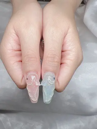 ネイル Lee Nails チップ長さだし専門店のネイルデザイン