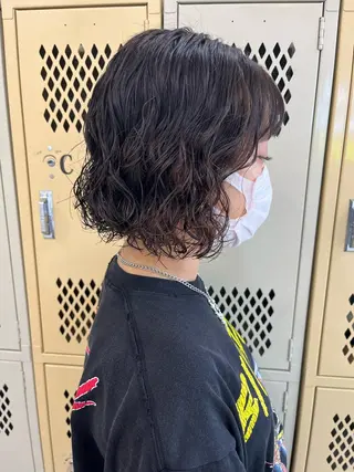ショート パーマ 🌼sunc HINAMI🌼のヘアスタイル